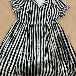 Beetlejuice ladies dress by Beetlejuice size Large/12 .smoke free home .
